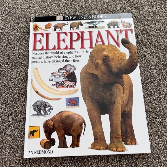 Elephant by Ian Redmond -Hardcover - Picture 1 of 4